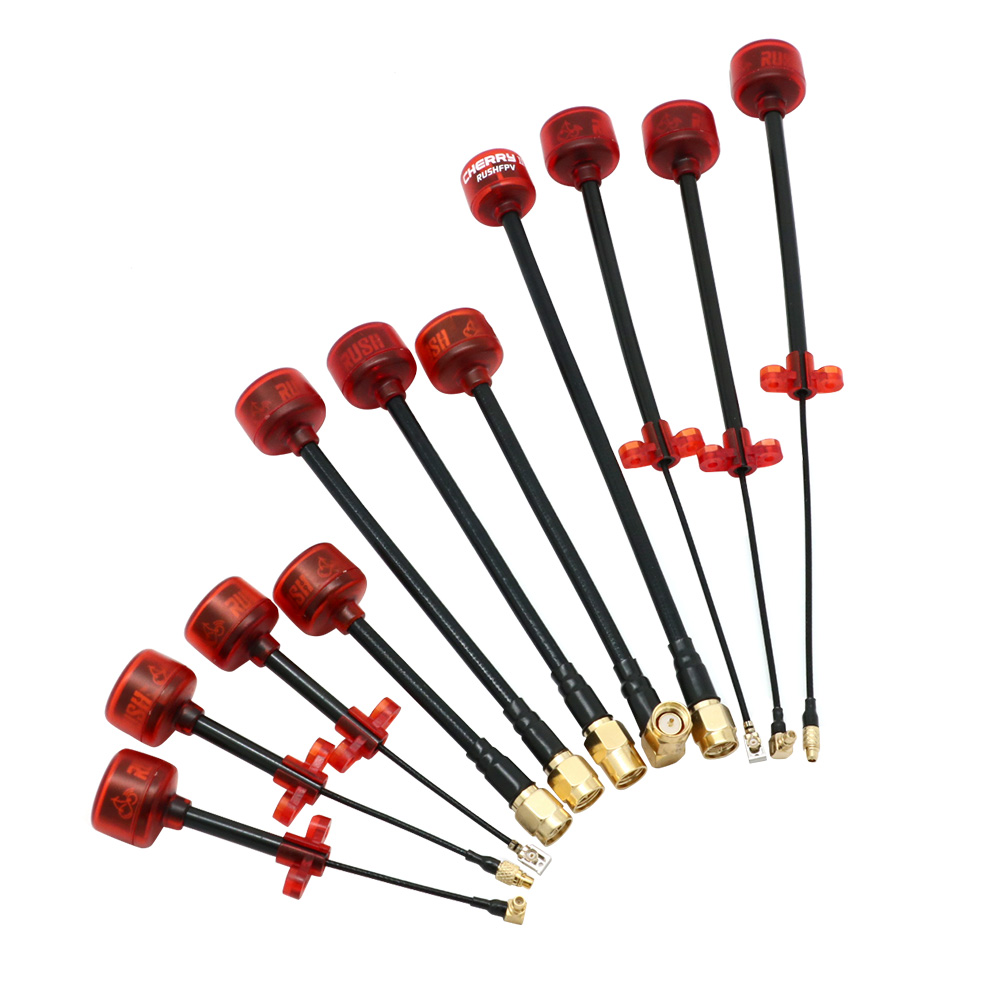Rush cereja fpv 5.8g antena lh - Fpv Drone Receiver avaliação e preço
