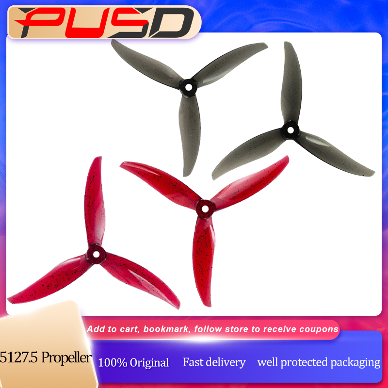 Gemfan Proxy 5127.5 10 pares 1 - Fpv Drone Motor avaliação e preço