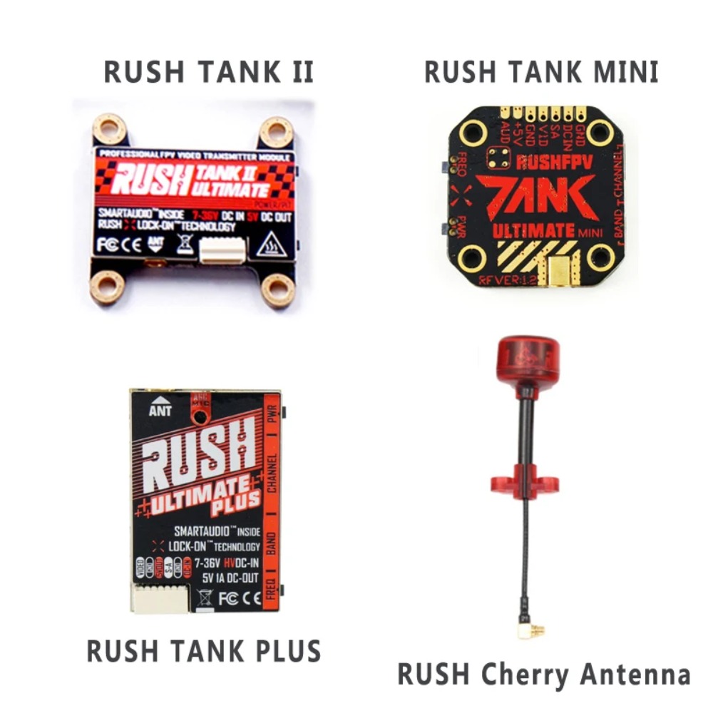 RUSH TANK Ultimate II/Mini/PLU - Fpv Drone Receiver avaliação e preço