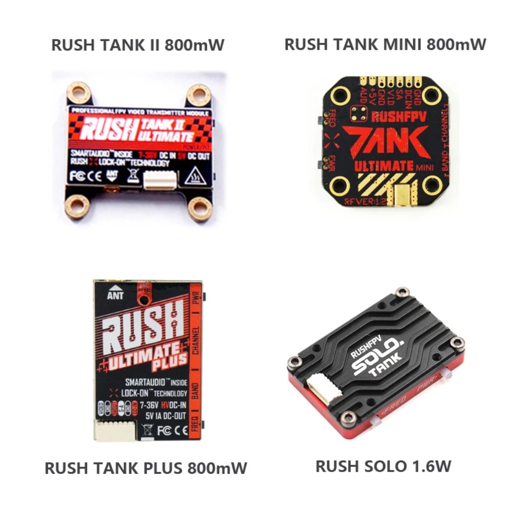 RUSH TANK Ultimate II/Mini/PLU - Fpv Drone Receiver avaliação e preço